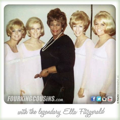 Ella Fitzgerald with the Four King Cousins (With images) | Family tv, Family show, My three sons