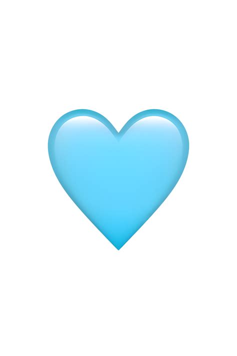 Light Blue Heart Emoji | Blue heart emoji meaning, Blue heart emoji ...