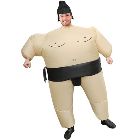 Buy Huishang Sumo Wrestler Inflatable Costume for Adults & Teens, Sumo ...