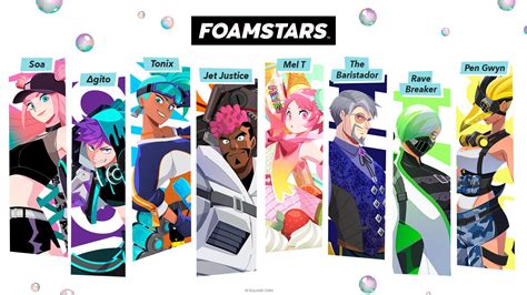 All Foamstars Characters Explained