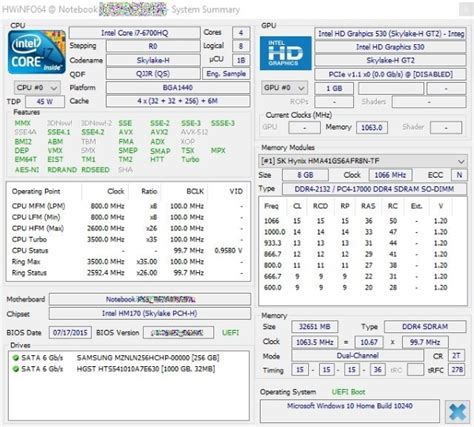 Intel Skylake Core i7-6700HQ im Test - Hardwareluxx