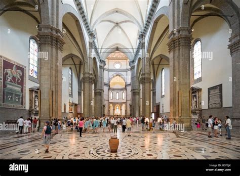 Interior of the Basilica di Santa Maria del Fiore (the Duomo), Florence, Tuscany, Italy Stock ...