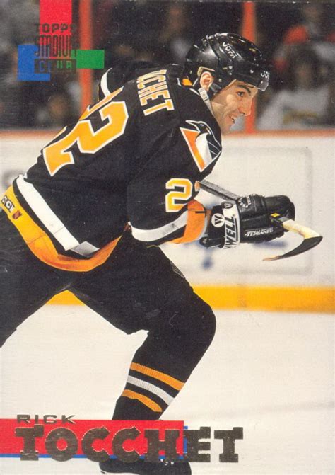 Rick Tocchet - Player's cards since 1991 - 1995 | penguins-hockey-cards.com