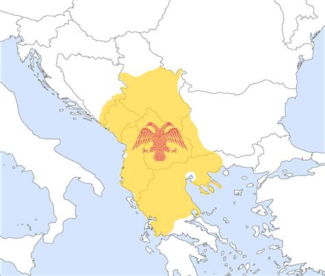 Serbian Empire in 1355 compared to modern borders : r/MapPorn