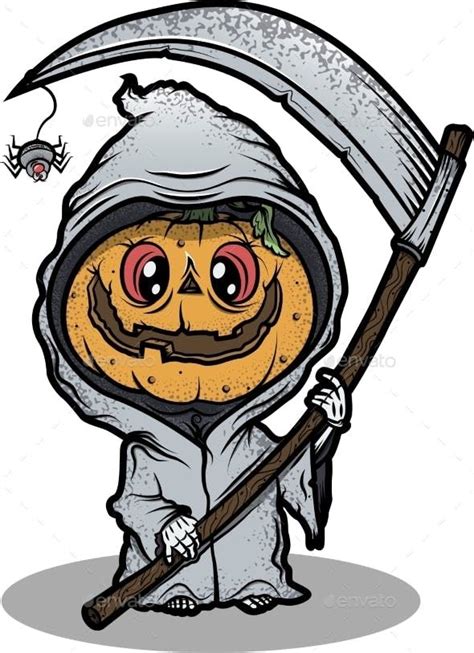 Creepy Halloween Monster. Vector Illustration | Monster illustration, Monster illustrations ...