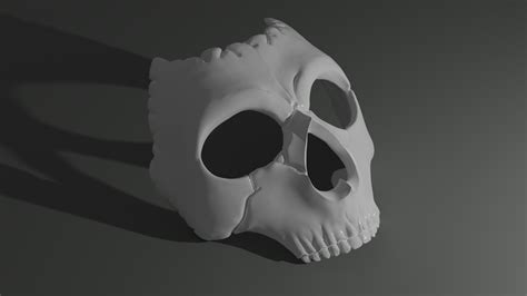 Archivo STL Máscara fantasma - calavera call of duty modelo de impresión 3D 🤙・Diseño para ...