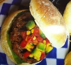 Recipe: Spicy Beef Burgers with Avocado Salsa - The Yarn