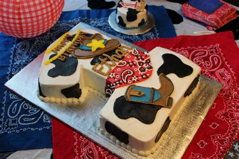 The First Birthday Cowboy Cake and Smash Cake, by Sweet Caroline Cakery | Cowboy birthday cakes ...
