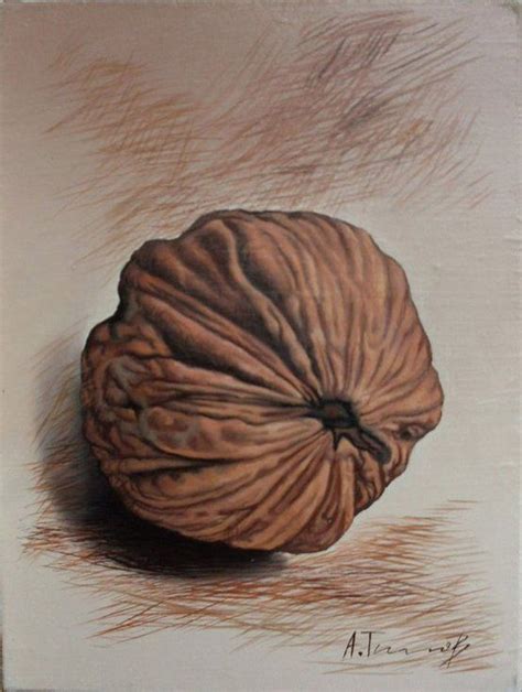 Walnut Oil painting by Alexander Titorenkov | Oil painting, Art ...