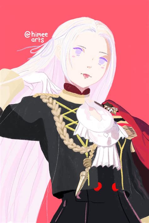 Edelgard fan art (IG @himeearts) : r/fireemblem