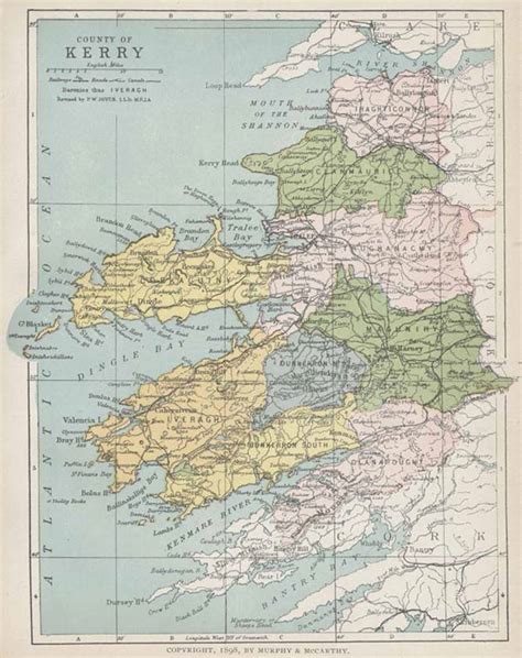 Map of County Kerry