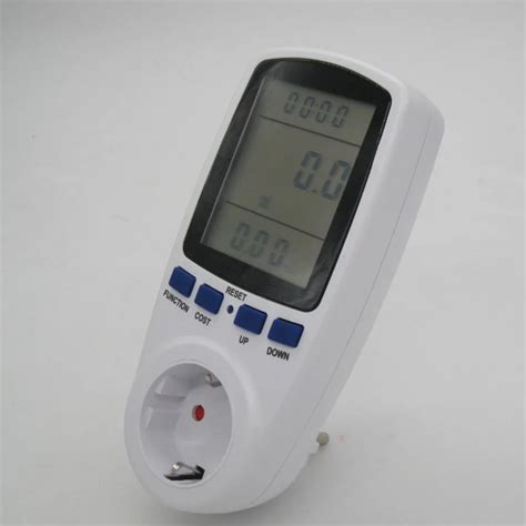 1pcs AC power meter 220v digital wattmeter eu energy meter watt monitor electricity consumption ...