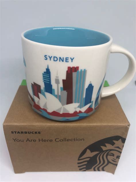 Starbucks You Are Here Collection Australia Sydney Ceramic Coffee Mug New Box - Walmart.com