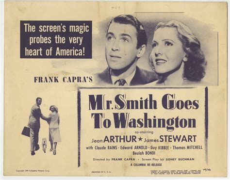 Mr. Smith Goes To Washington Vintage US Title Lobby Card (R 1949) – posterpalace.com