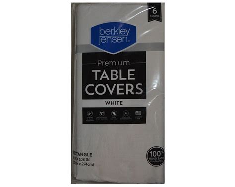 Party & Banquet Table Covers 54in x 108in $13.98USD - Spice Place