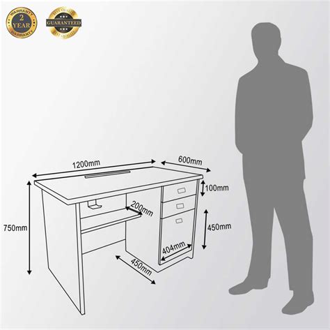 Berlin Engineered wood White & Grey Workstation & Study Table with ...