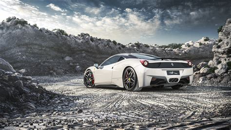 Ferrari 458 Italia White Wallpaper,HD Cars Wallpapers,4k Wallpapers,Images,Backgrounds,Photos ...