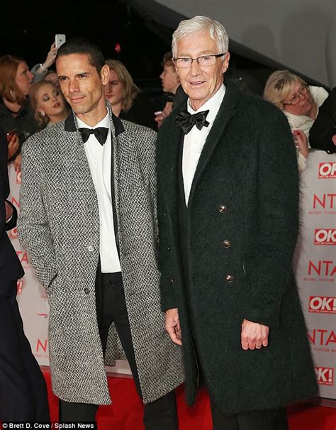 Paul O'Grady rare appearance with husband on NTA carpet | Daily Mail Online