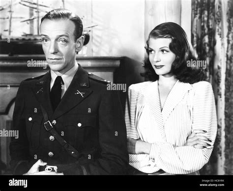 YOU'LL NEVER GET RICH, from left: Fred Astaire, Rita Hayworth, 1941 Stock Photo - Alamy