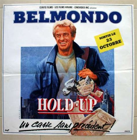 Affiche de cinéma 60 x 80 du film HOLD-UP (1985)