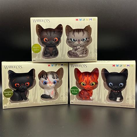 Bundle of 3 - Mini Collector Figures (Series 3) l Official Warrior Cats Store