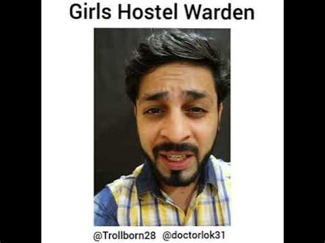 Girls hostel warden/ Doctor lok / College life vines - YouTube