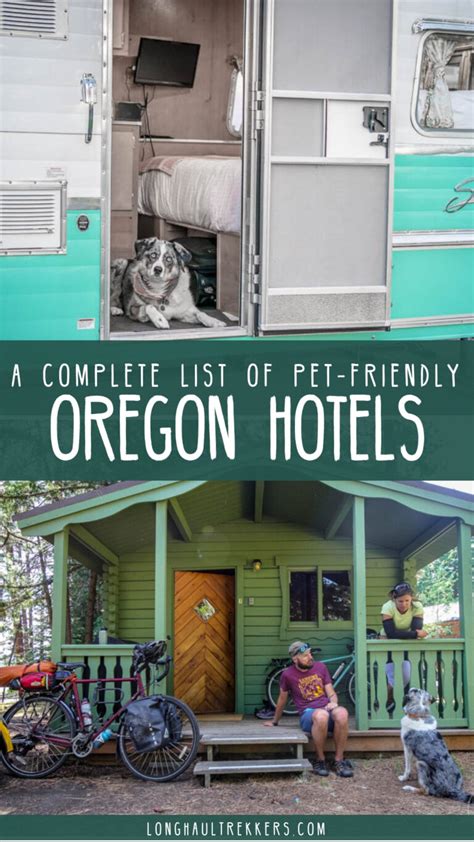 Our Favorite Pet Friendly Hotels in Oregon - Long Haul Trekkers