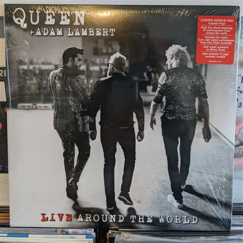 Queen + Adam Lambert – Live Around The World (2020, Red, Vinyl) - Discogs