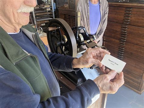 Heard Up North: Restoring an old printing press that's just his type ...