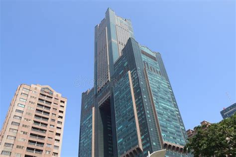 85 Sky Tower Modern Building In Kaohsiung, Taiwan Editorial Image ...