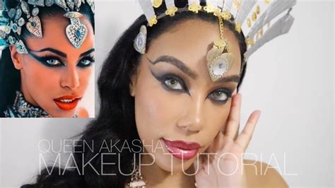 Recreating Aaliyah's Iconic 'Queen Of The Damned' Vampire Akasha Look | Halloween Makeup ...