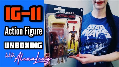 STAR WARS IG-11 MANDALORIAN Black Series Credit Collection Action Figure UNBOXING KENNER Toys ...