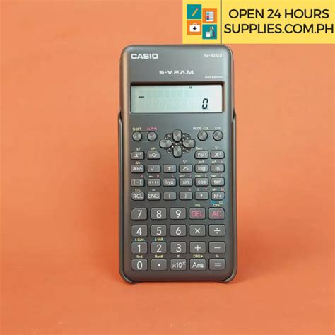 Casio FX-82MS 2nd Gen Non-Programmable Scientific Calculator, 240 Functions And 2-line Display ...