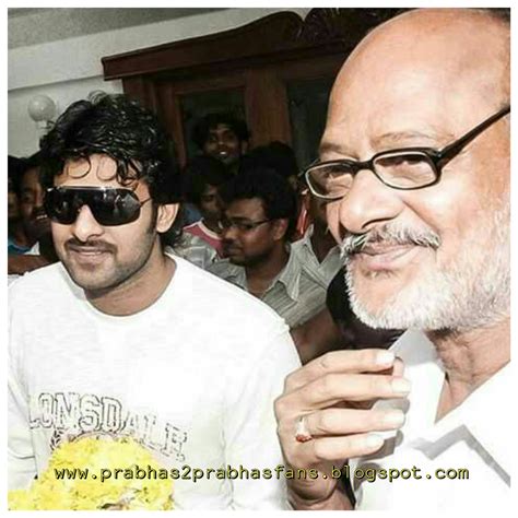 Prabhas 2 PrabhasFans: 10 Photos Of Prabhas And His Father You Shouldn't Miss