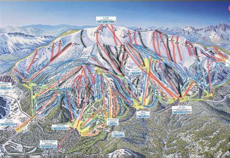 Mammoth Mountain Ski Map | Resort Info & Videos | PistePro