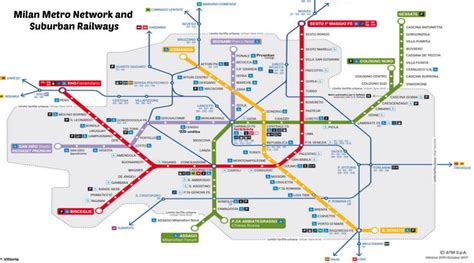 Cartina Metro Milano M1_ | Sommerkleider 2015