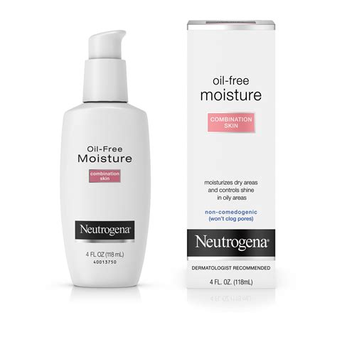 Neutrogena Oil Free Face Moisturizer for Combination Skin, 4 fl. oz ...