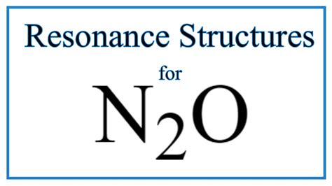 N2o Resonance Structures