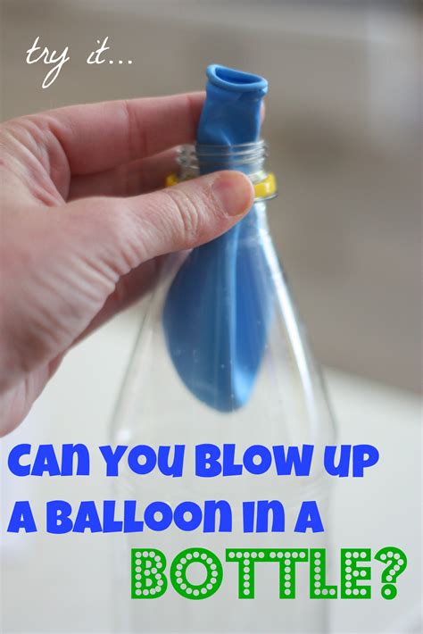 Can You Blow Up a Balloon in a Bottle? - I Can Teach My Child!