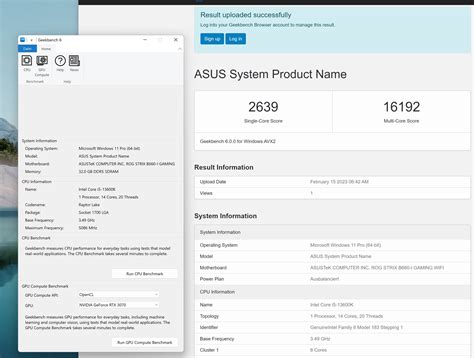 Geekbench 6 (Multi-Core) CPU 基准测试列表