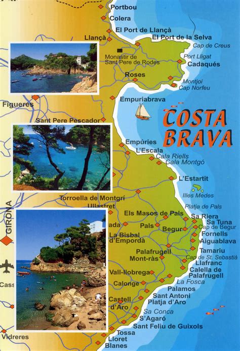 costa brava karta Magic on the wild coast – costa brava, spain ...