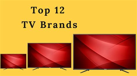 Top 10 TV Brands in The World in 2023 | Marketing91