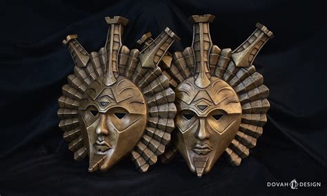 Mask of Dagoth Ur, Wearable Cosplay Replica & Display