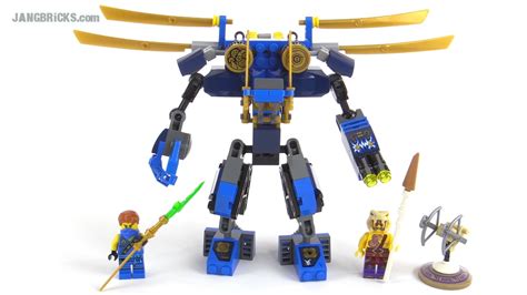 LEGO Ninjago 2015 Jay's ElectroMech review! set 70754