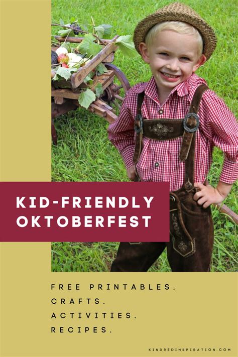 Kid friendly oktoberfest crafts activities and recipes – Artofit