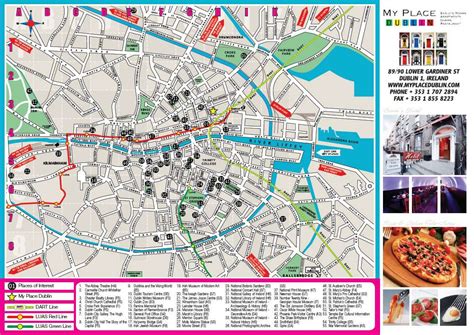 Map Of Dublin City Centre - Maps For You