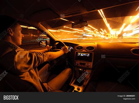 Night Road. View Image & Photo (Free Trial) | Bigstock