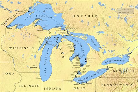 Lake Michigan Ferry Routes Map