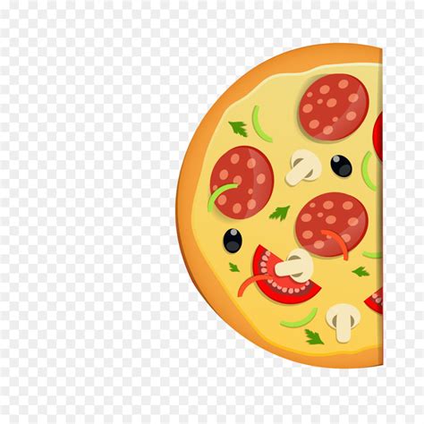 Italian clipart half pizza, Italian half pizza Transparent FREE for ...