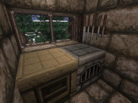 Minecraft Family Cabin Kitchen by lilgamerboy14 on DeviantArt